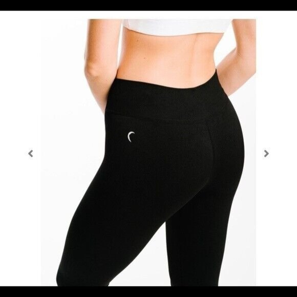 Zyia Hendrix Matte Performance 7/8 Leggings Size XL Seamless Mid Rise 1589 Black - Picture 11 of 15